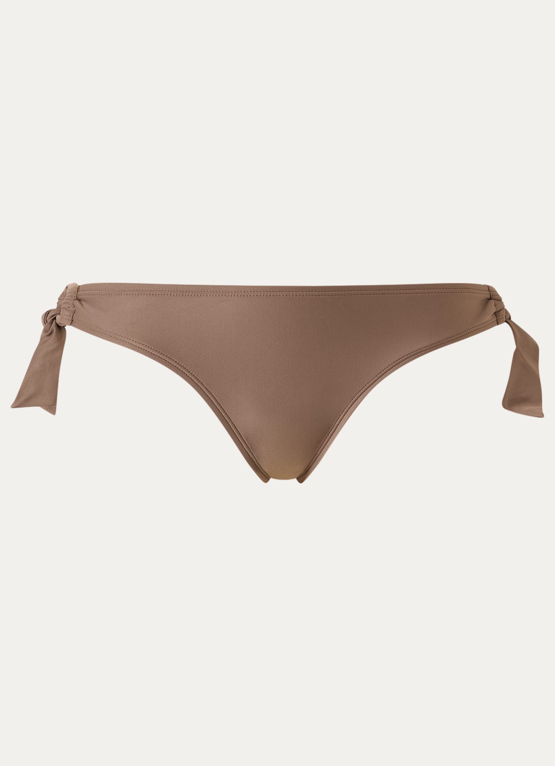 Barts Kelli bikinislip met geknoopt detail - voorkant lichtbruin