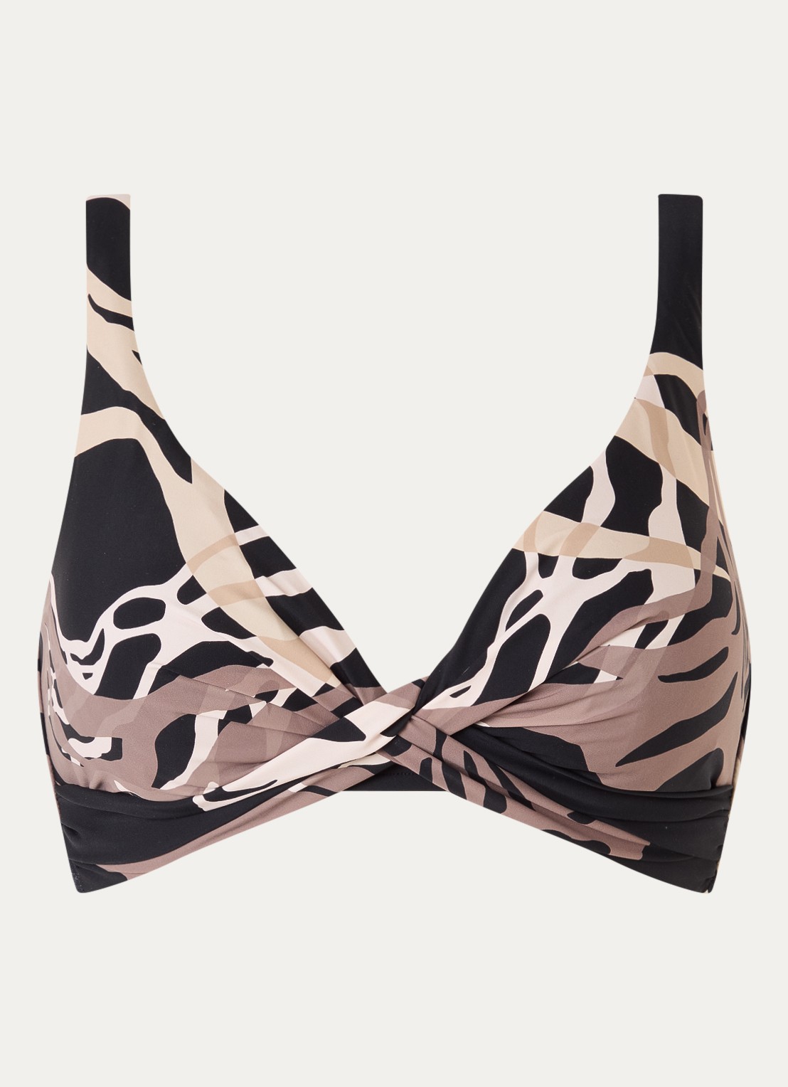 Barts Meldy Multifit voorgevormde bikinitop  - voorkant 2 zwart