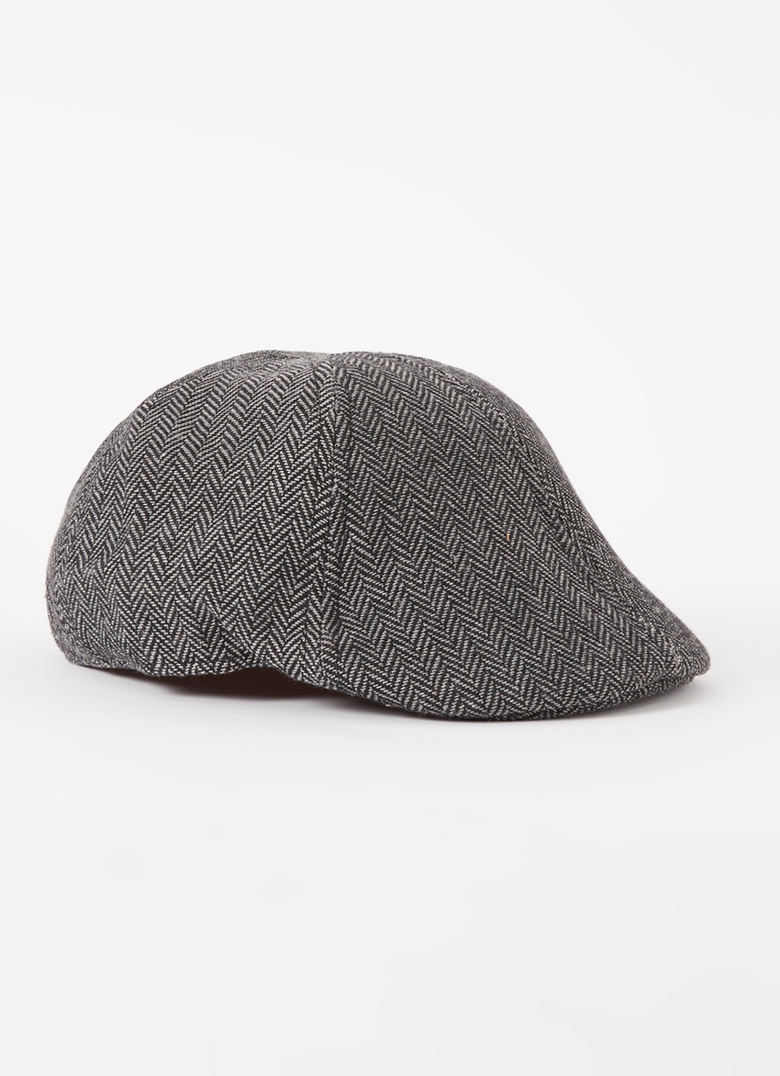 Barts Mr. Mitchell flapcap in wolblend - voorkant zwart