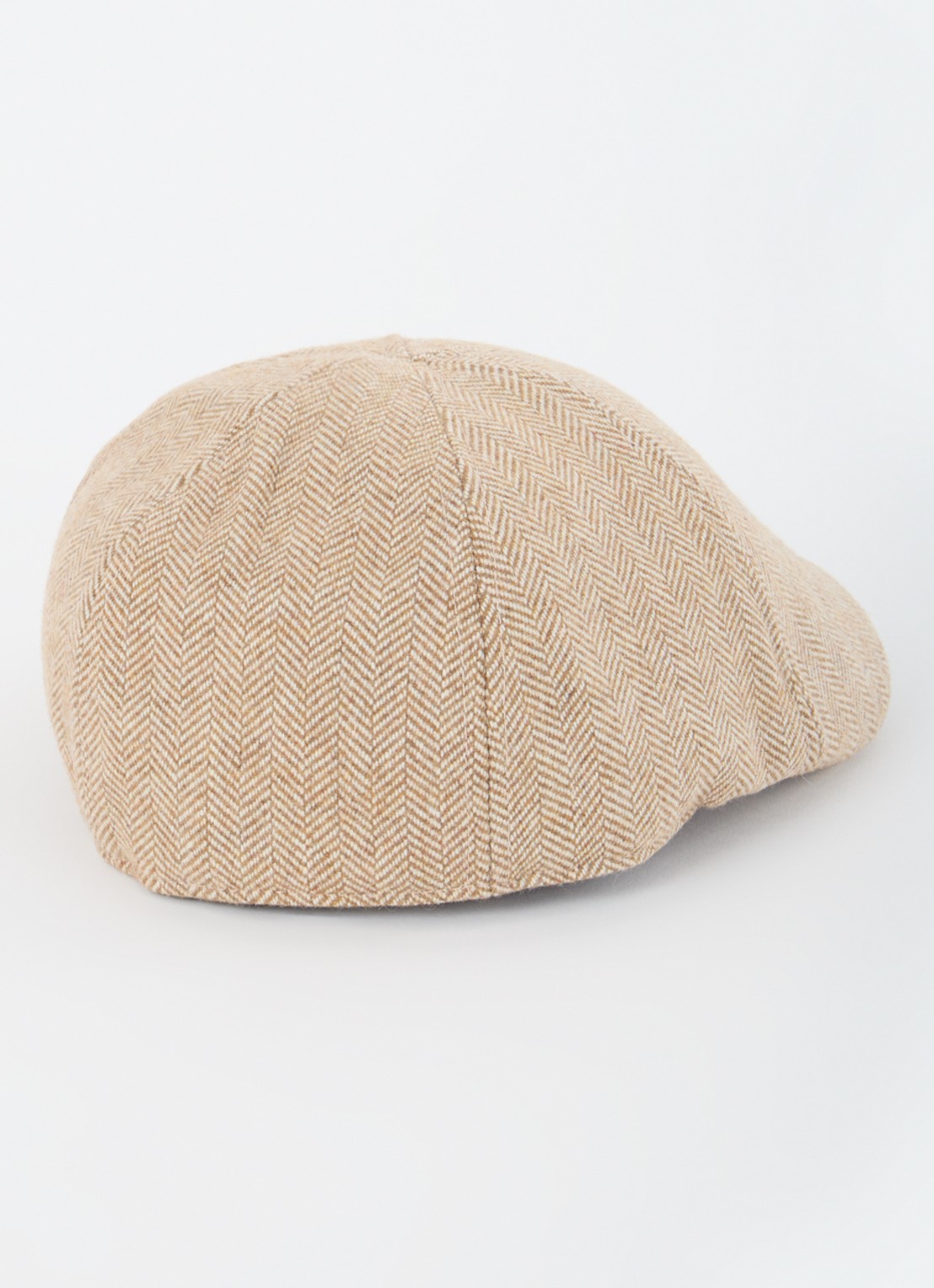 Barts Mr. Mitchell flapcap in wolblend - detail beige