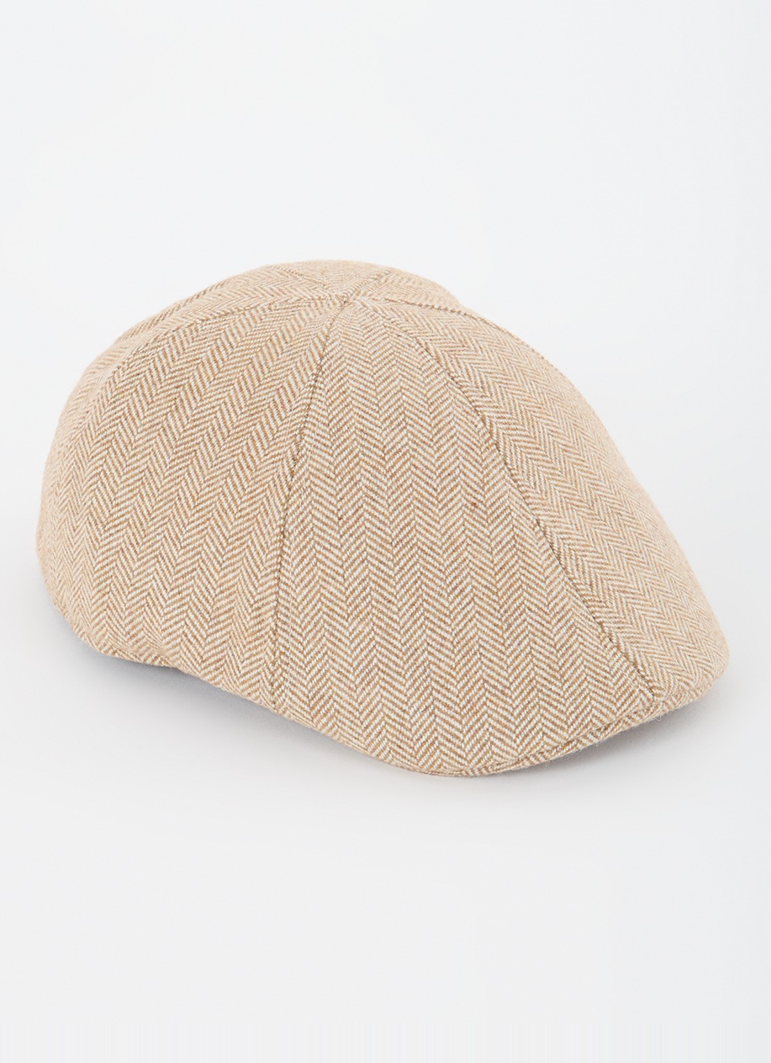Barts Mr. Mitchell flapcap in wolblend - voorkant 2 beige
