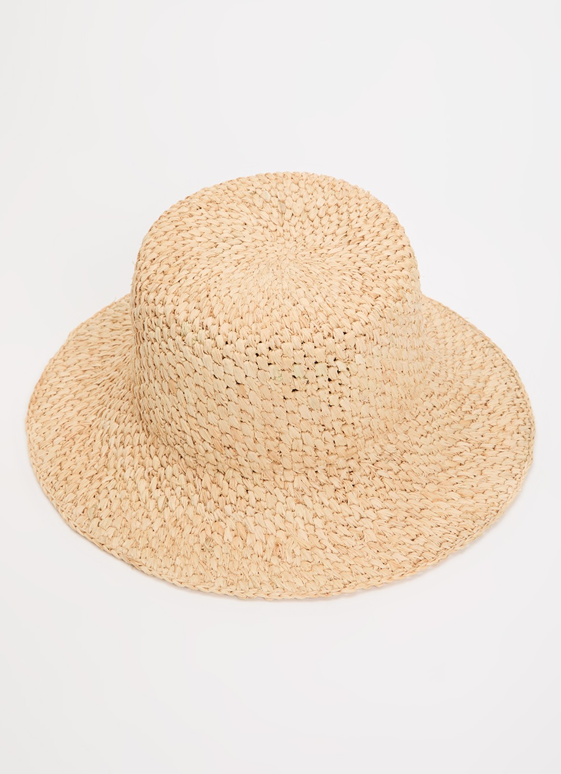 Barts Siezta hoed van stro  - voorkant beige