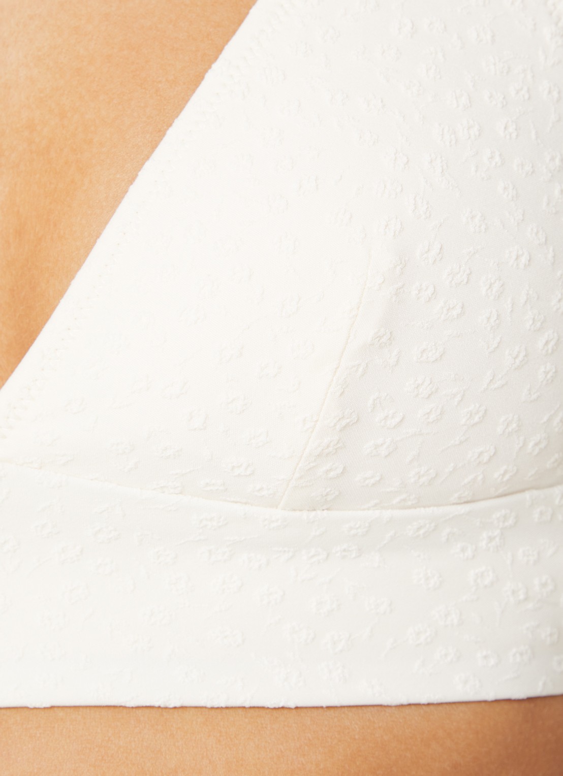Barts Simoa bralette bikinitop met uitneembare vulling - detail 5 creme