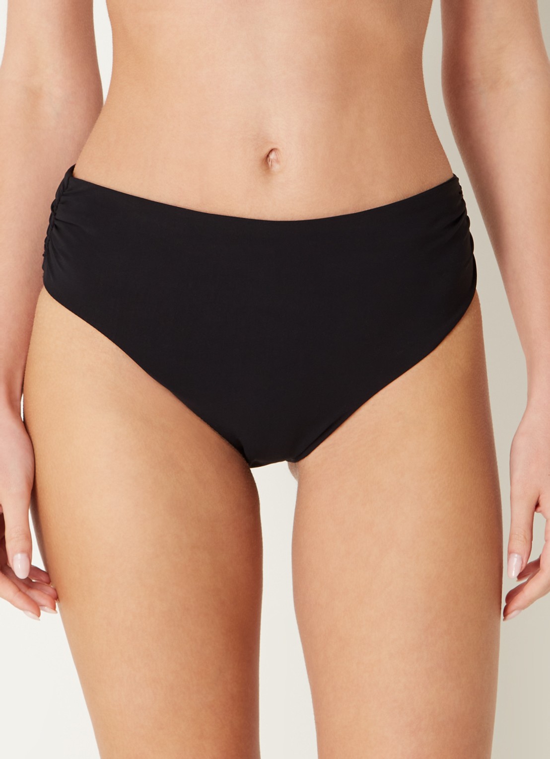 Barts Solid high waisted bikinislip  - detail 3 zwart