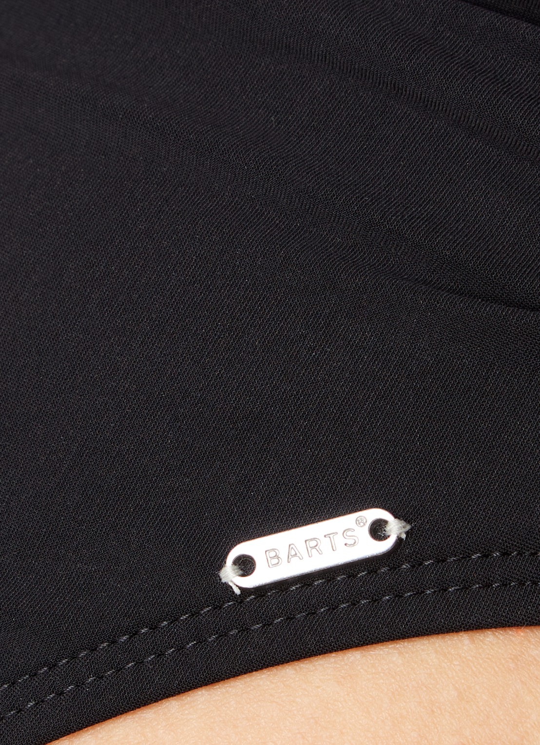 Barts Solid high waisted bikinislip  - detail 4 zwart