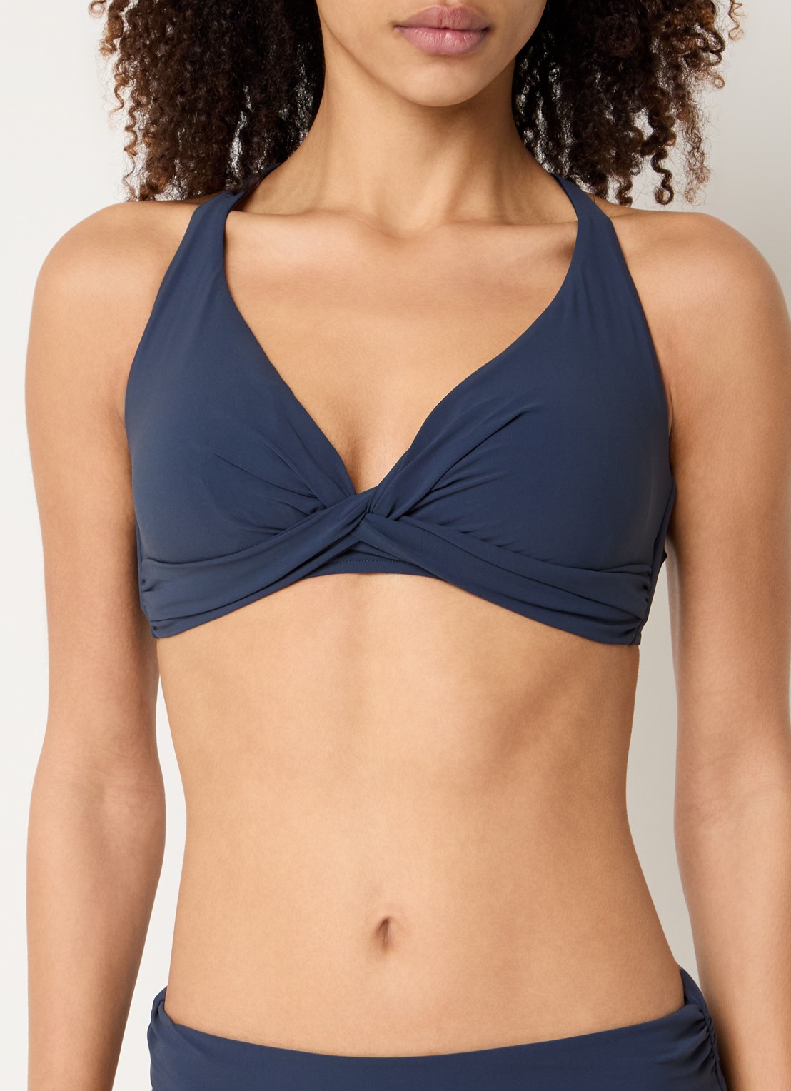 Barts Solid voorgevormde bikinitop  - detail 4 donkerblauw