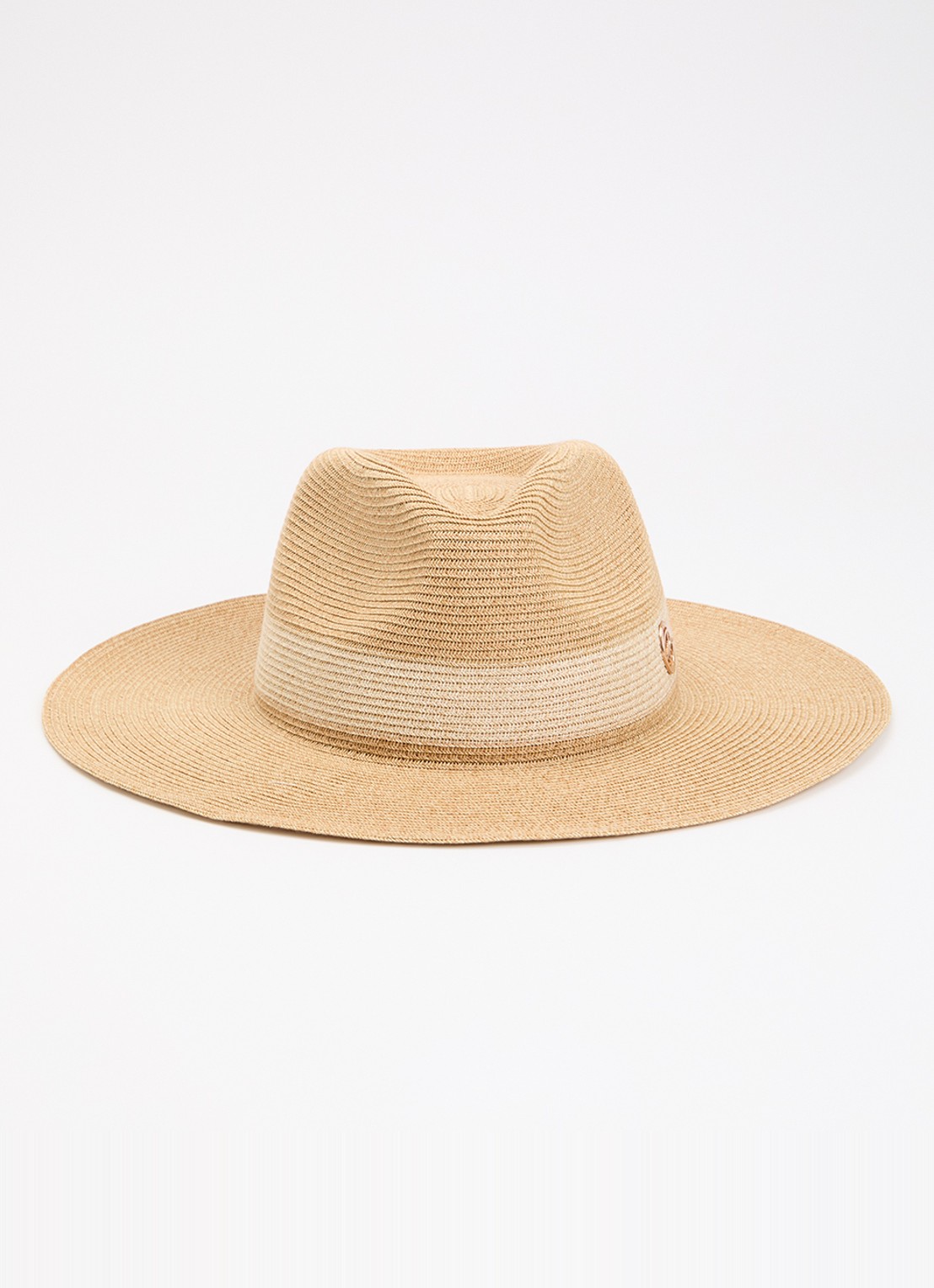 Barts Swellie hoed van stro  - voorkant 2 beige