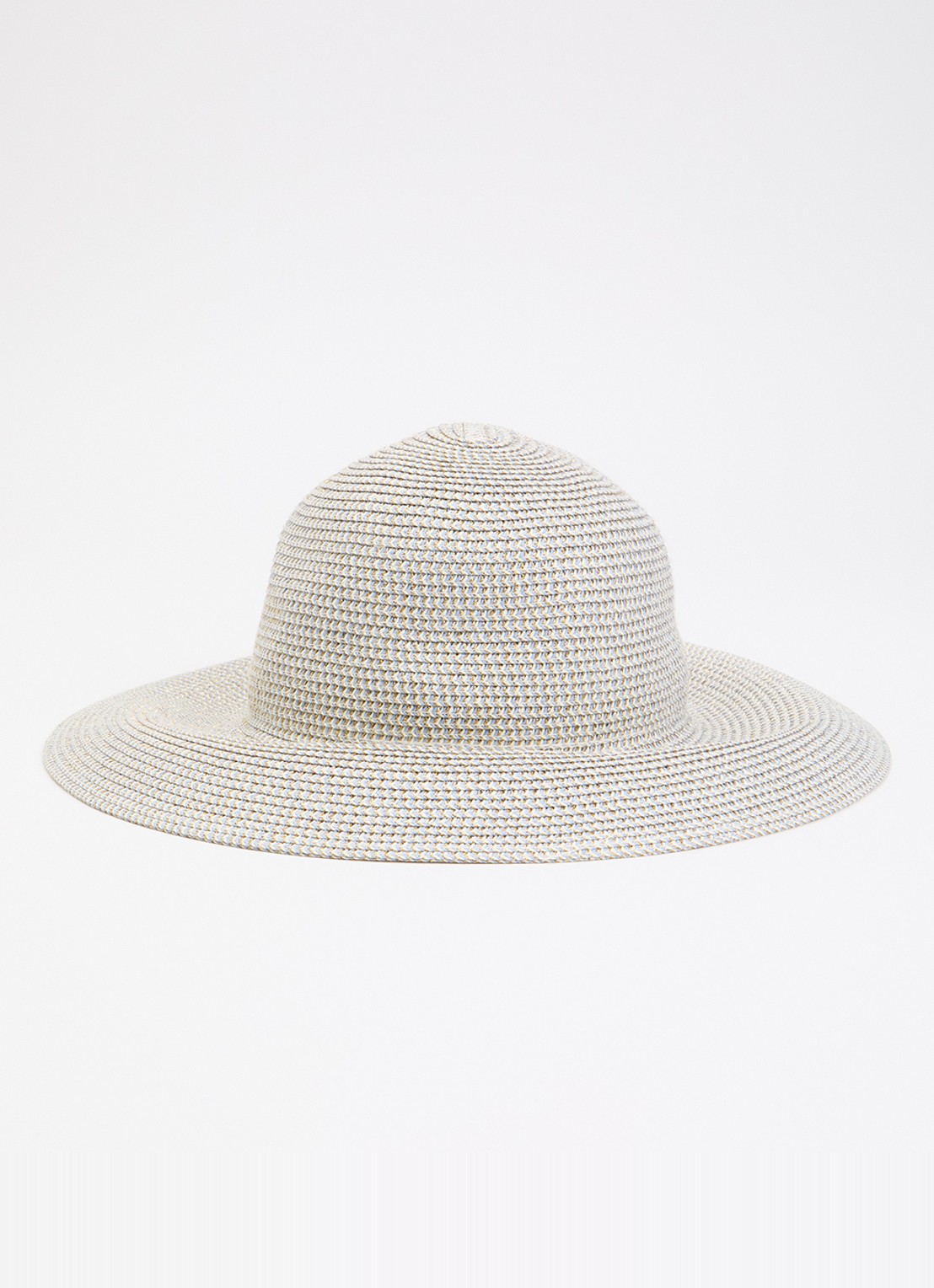 Barts Tehina hoed van raffia met lurex - voorkant lavendel