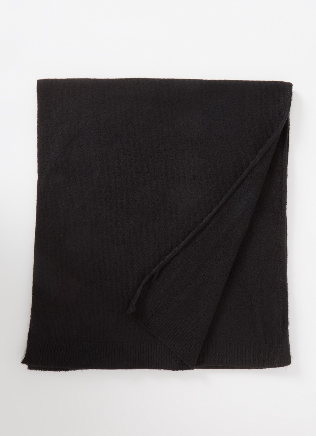 Barts Witzia sjaal 190 x 40 cm - voorkant 3 zwart