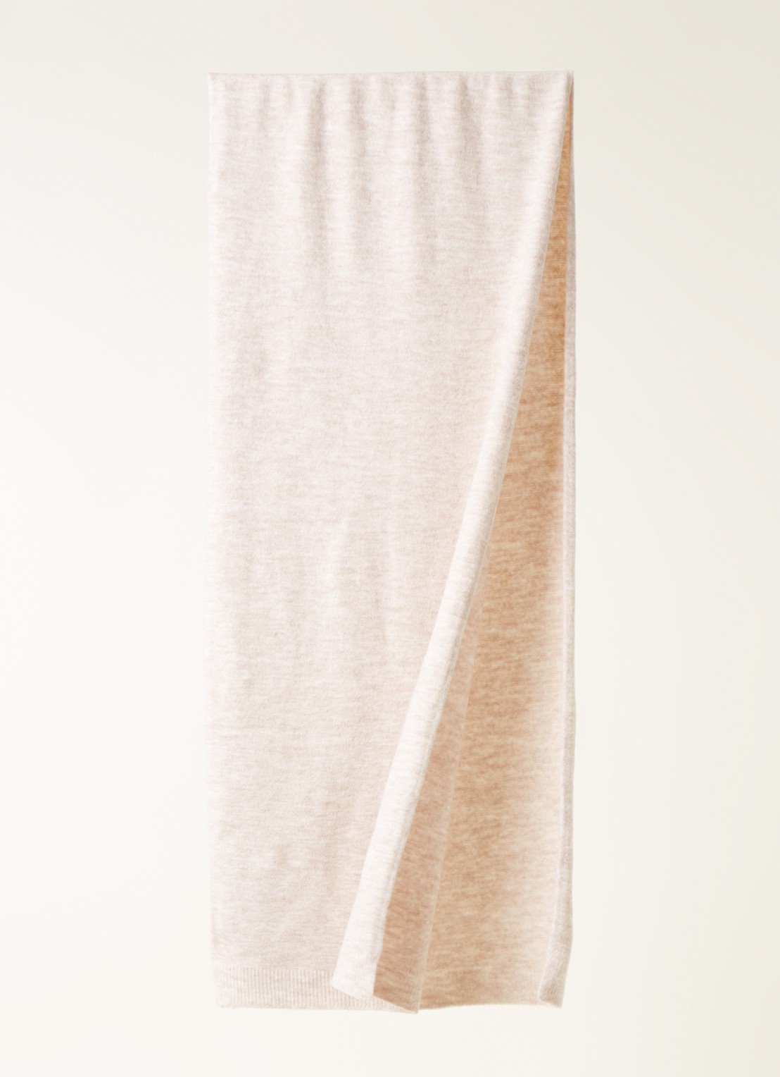 Barts Witzia sjaal 190 x 40 cm - voorkant 3 beige