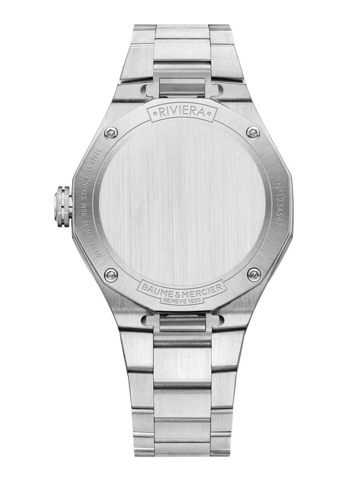 Baume & Mercier Riviera horloge M0A10614 - voorkant 2 zilver