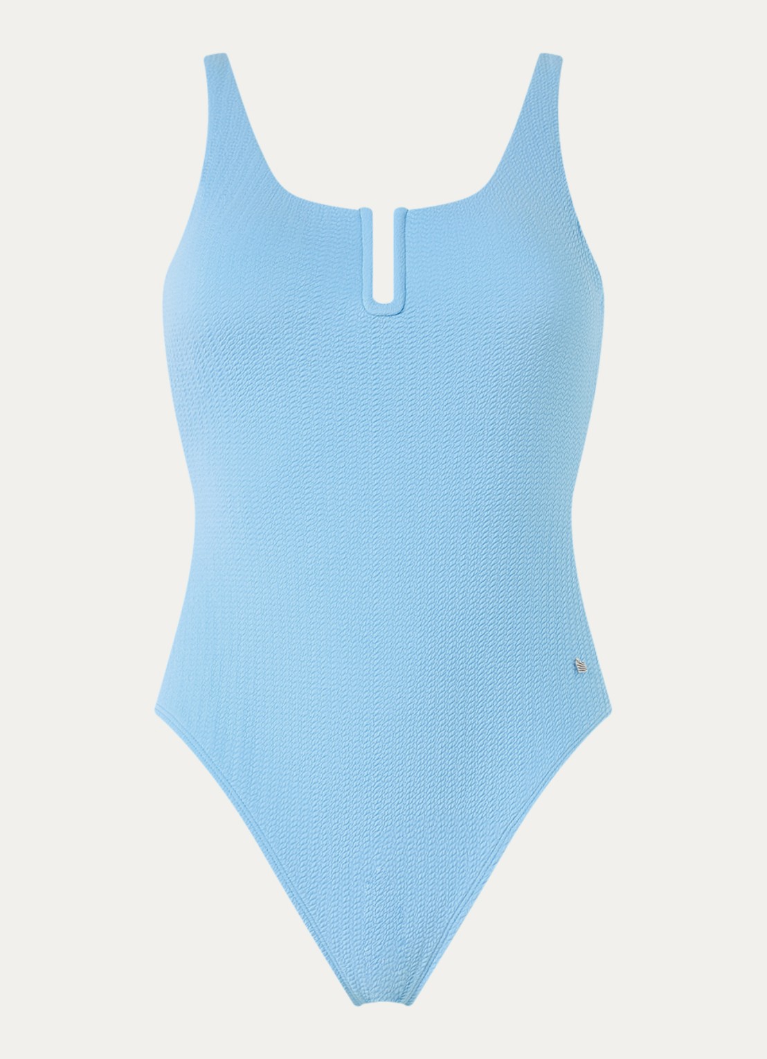 Beachlife Alaskan badpak met uitneembare vulling - voorkant 2 blauwgrijs