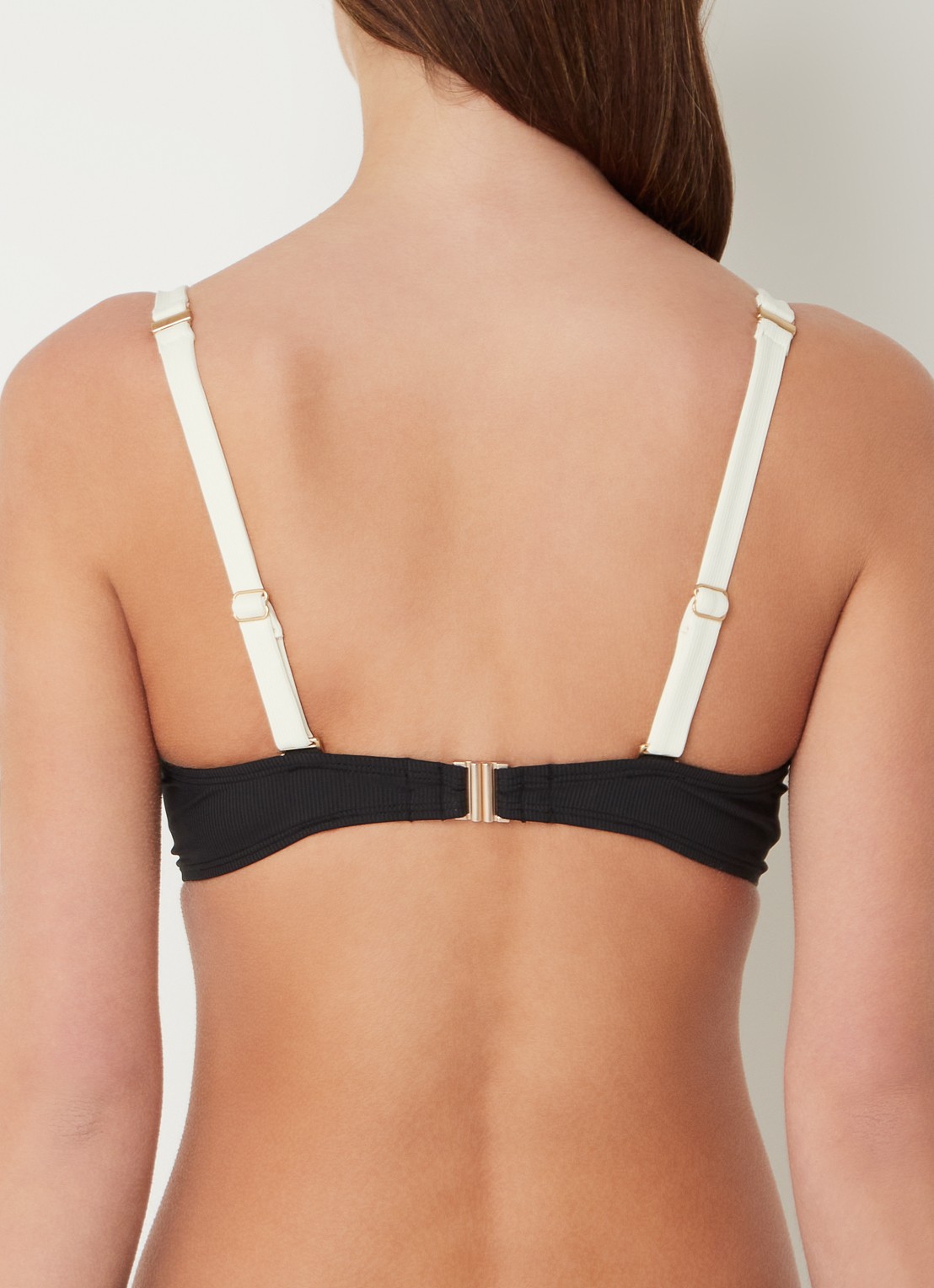 Beachlife Balconette bikinitop met beugel - achterkant 4 zwart