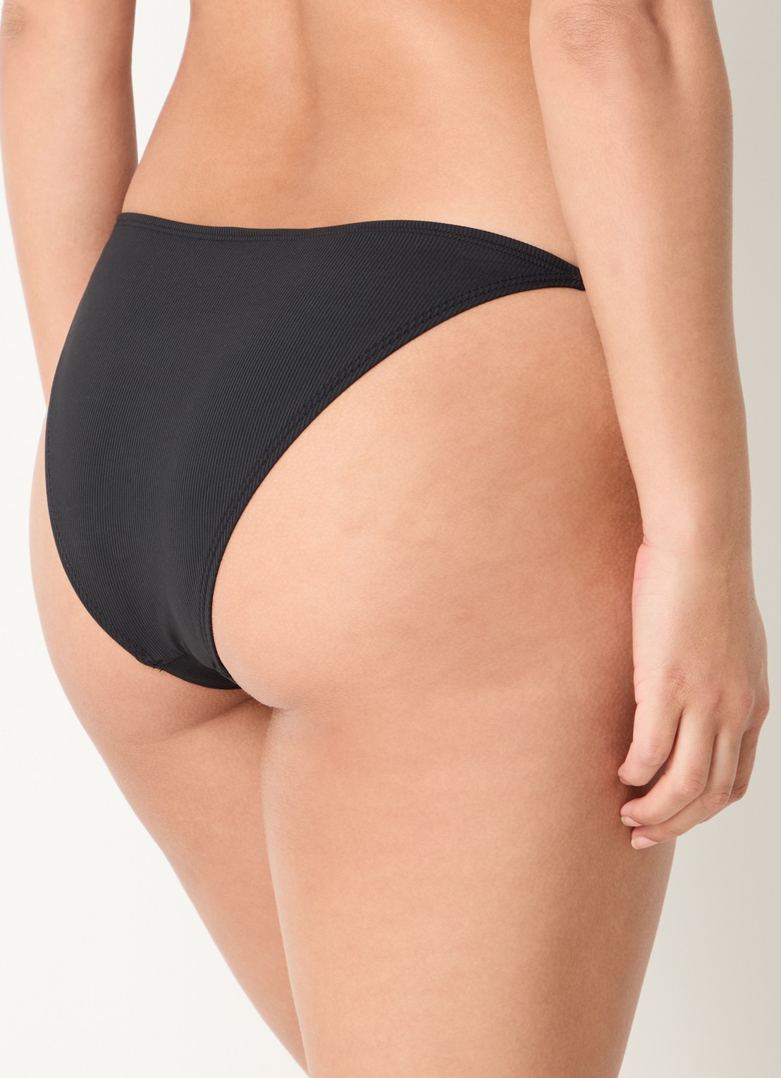 Beachlife Bikinislip met structuur - achterkant zwart