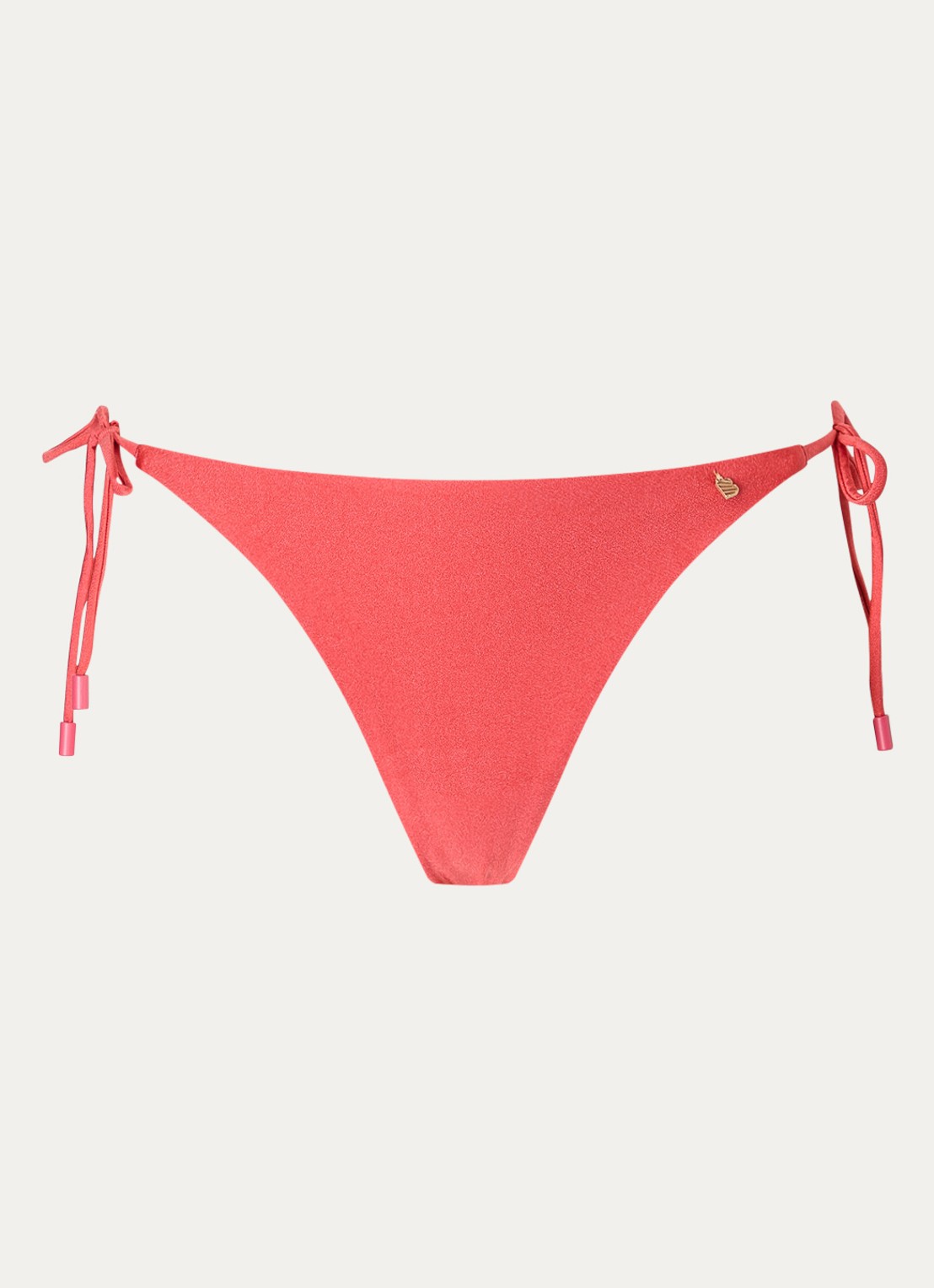 Beachlife Bikinislip - voorkant 4 koraalrood