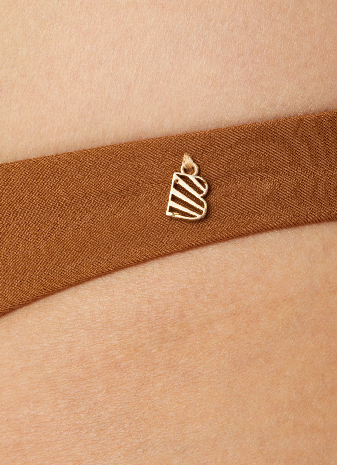 Beachlife High waisted tanga bikinislip - detail 5 bruin