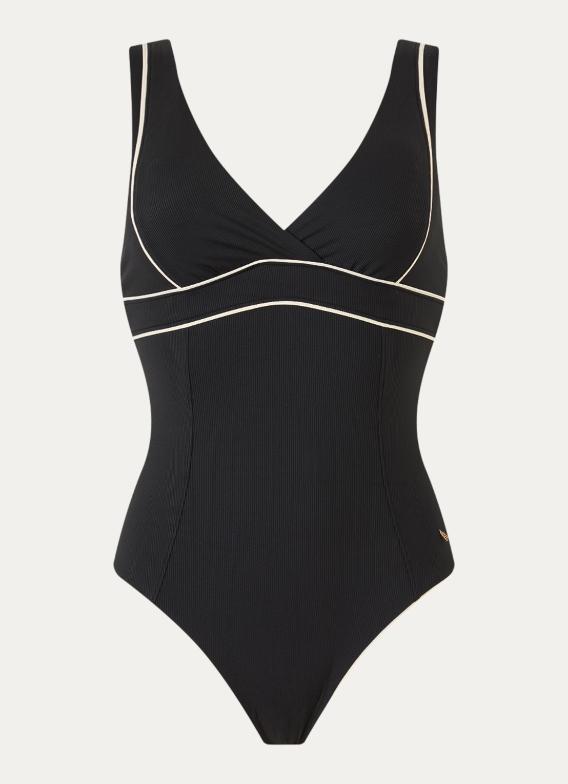 Beachlife Vanilla badpak met uitneembare vulling - voorkant 3 zwart
