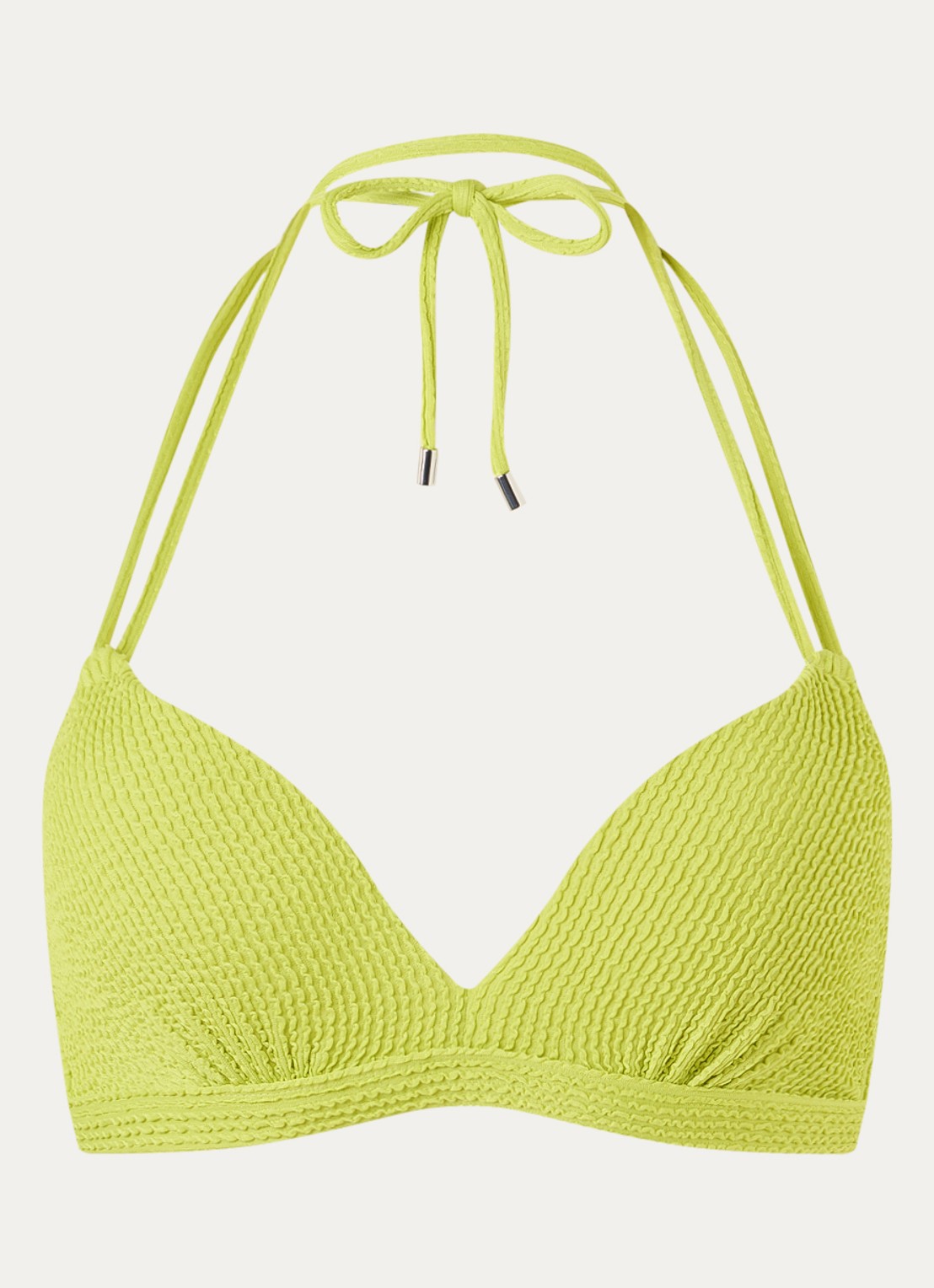 Beachlife Voorgevormde bikinitop met structuur - voorkant 3 groen