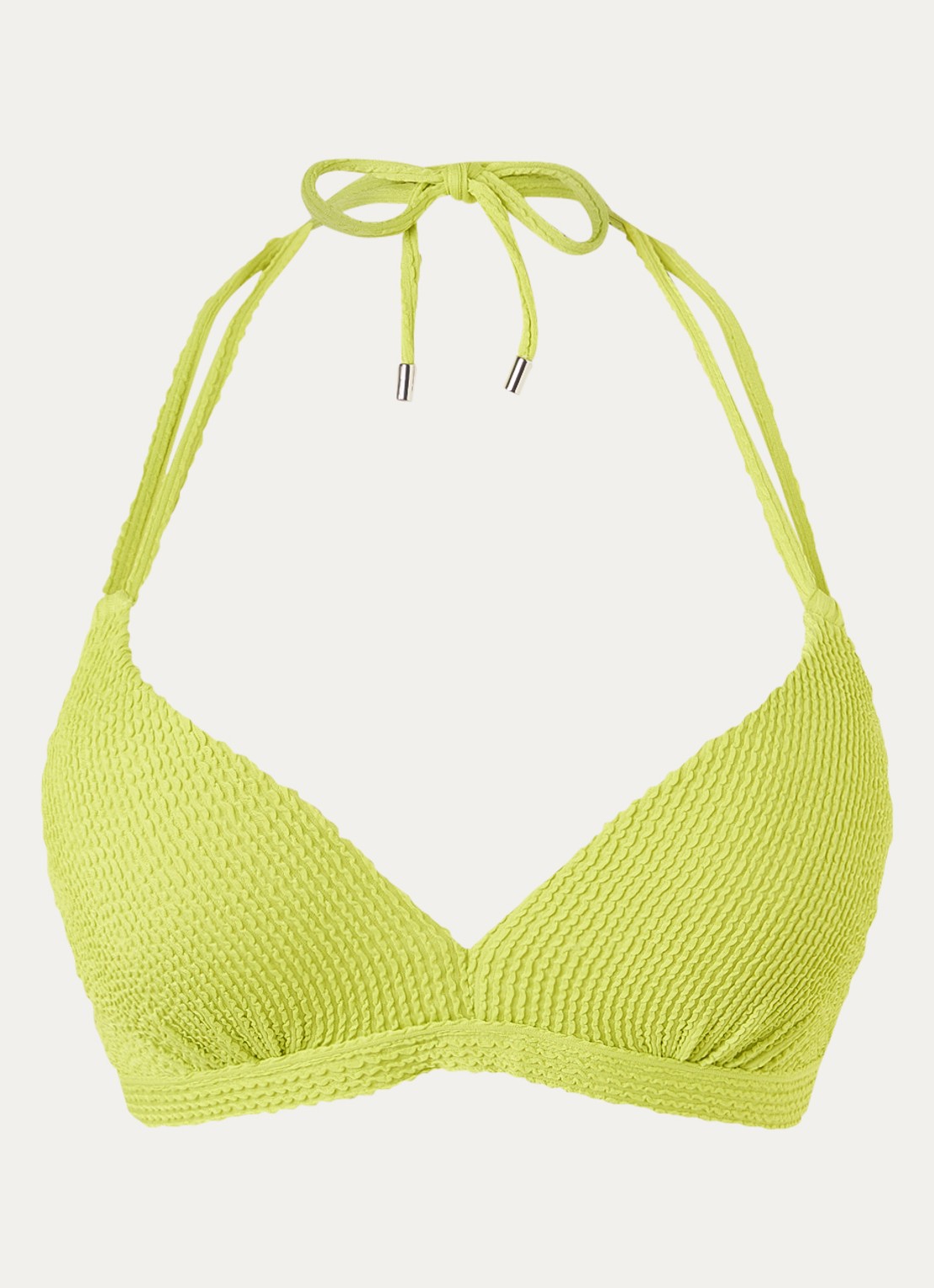 Beachlife Voorgevormde bikinitop met structuur - voorkant 5 groen