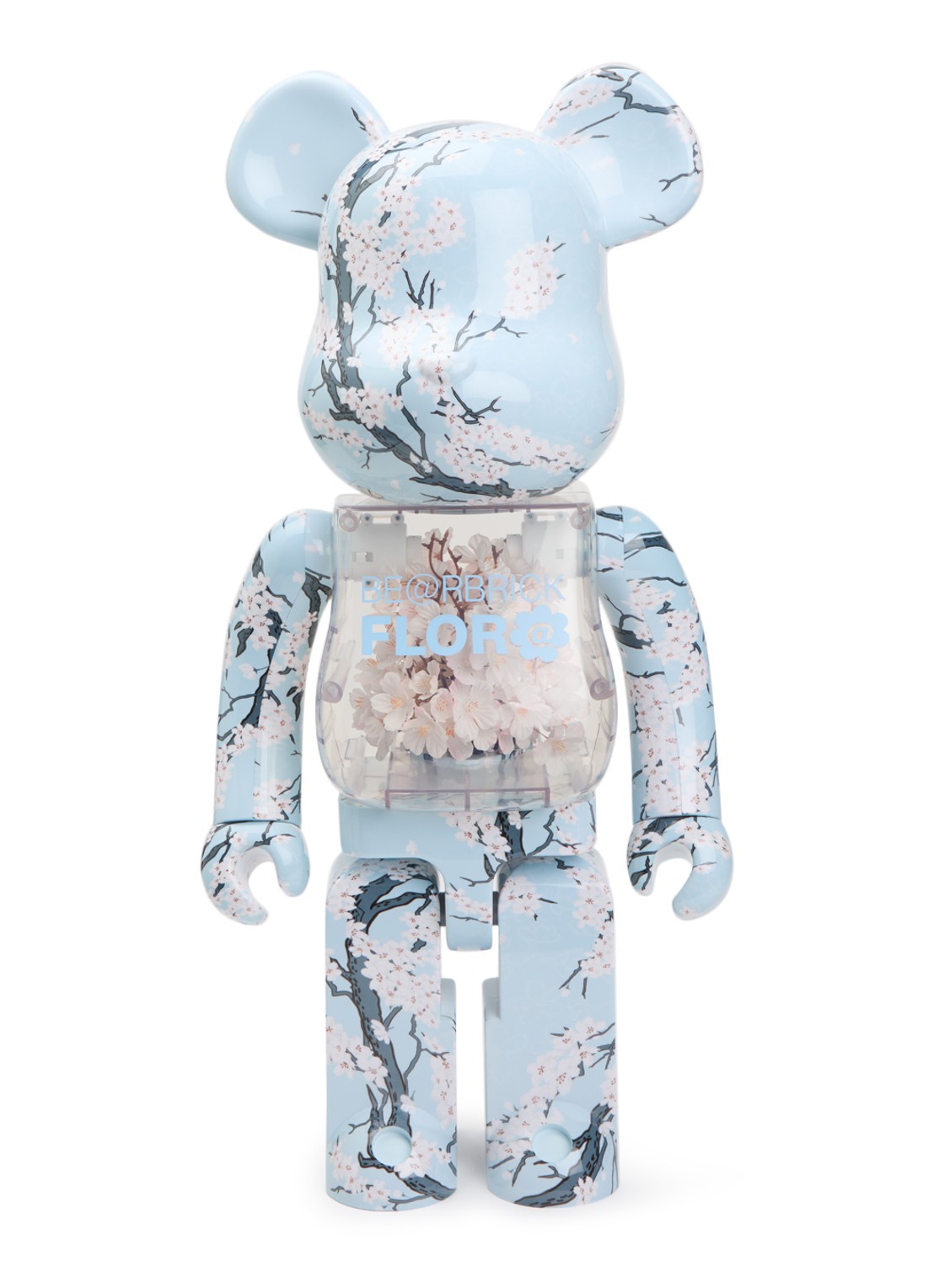Bearbrick Bearbrick 1000% Flora Sakura - voorkant multicolor