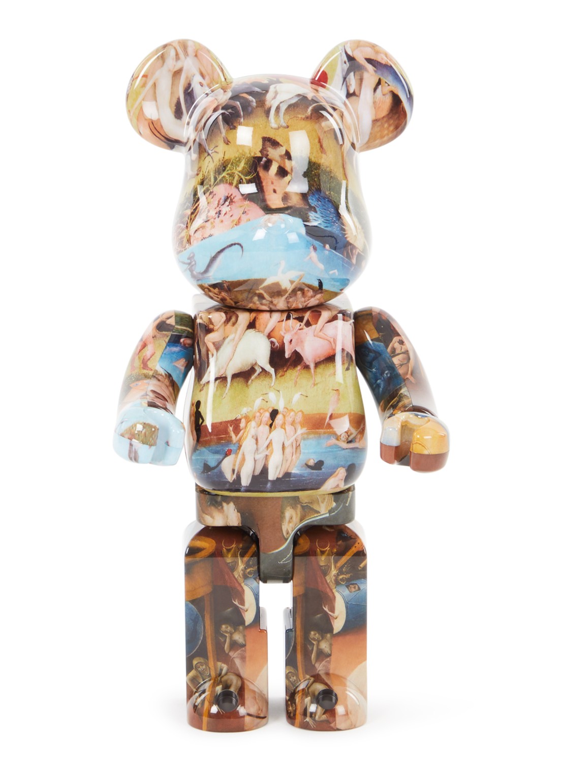 Bearbrick Bearbrick 400% Le Jardin Des Délices 28 cm - voorkant multicolor