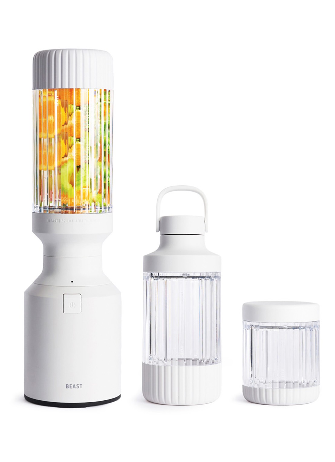 Beast Beast Mighty 850 Plus blender 0,64 liter B85MH-BL-EU - voorkant wit