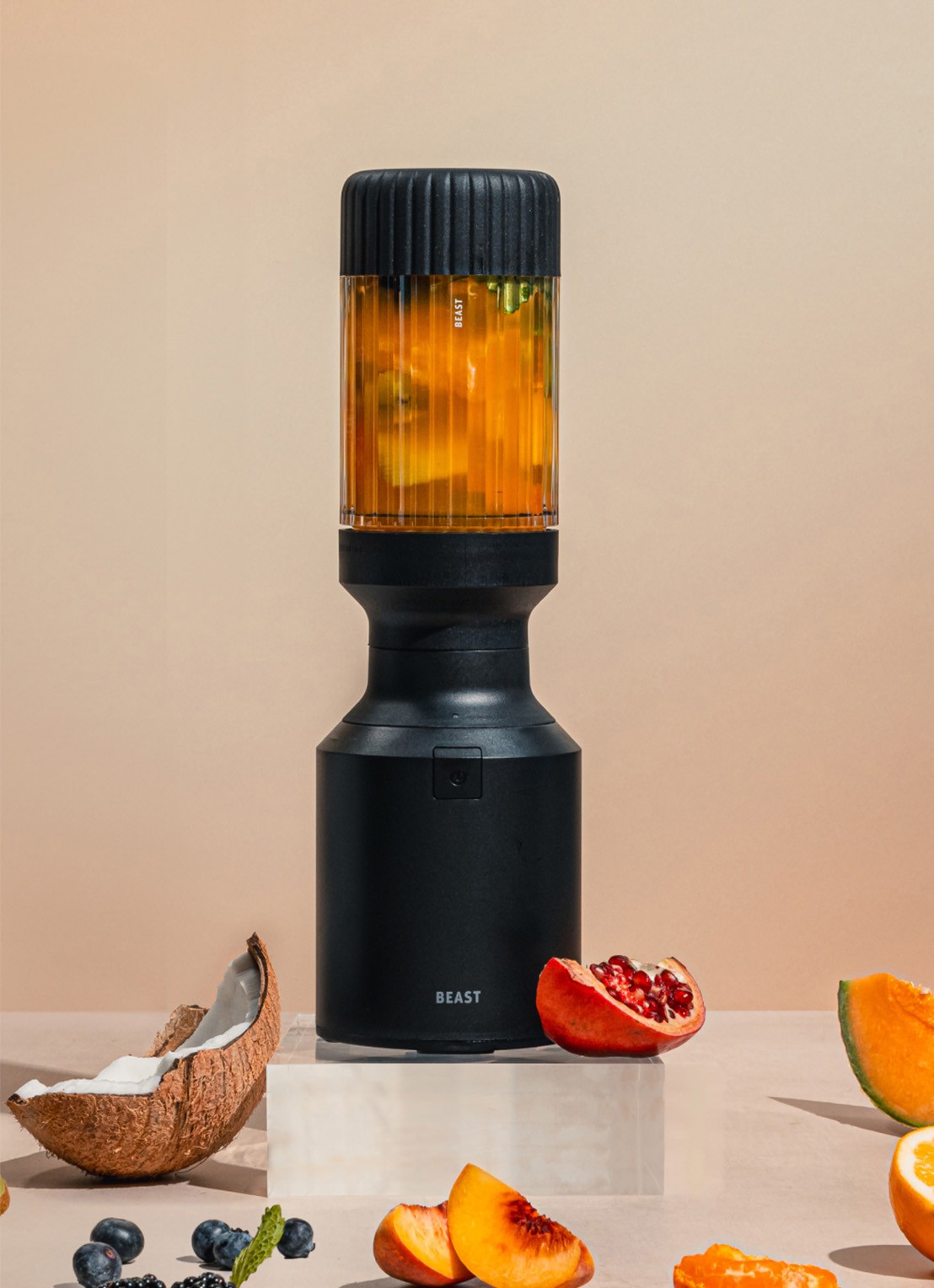 Beast Beast Mighty 850 Plus blender 0,64 liter B85MH-BL-EU - voorkant 3 zwart