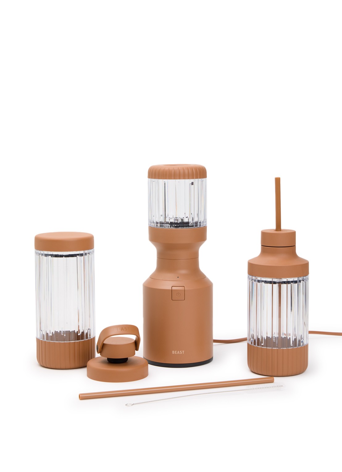 Beast Beast Mighty 850 Plus blender 0,64 liter B85MH-RU-EU - voorkant oranjebruin