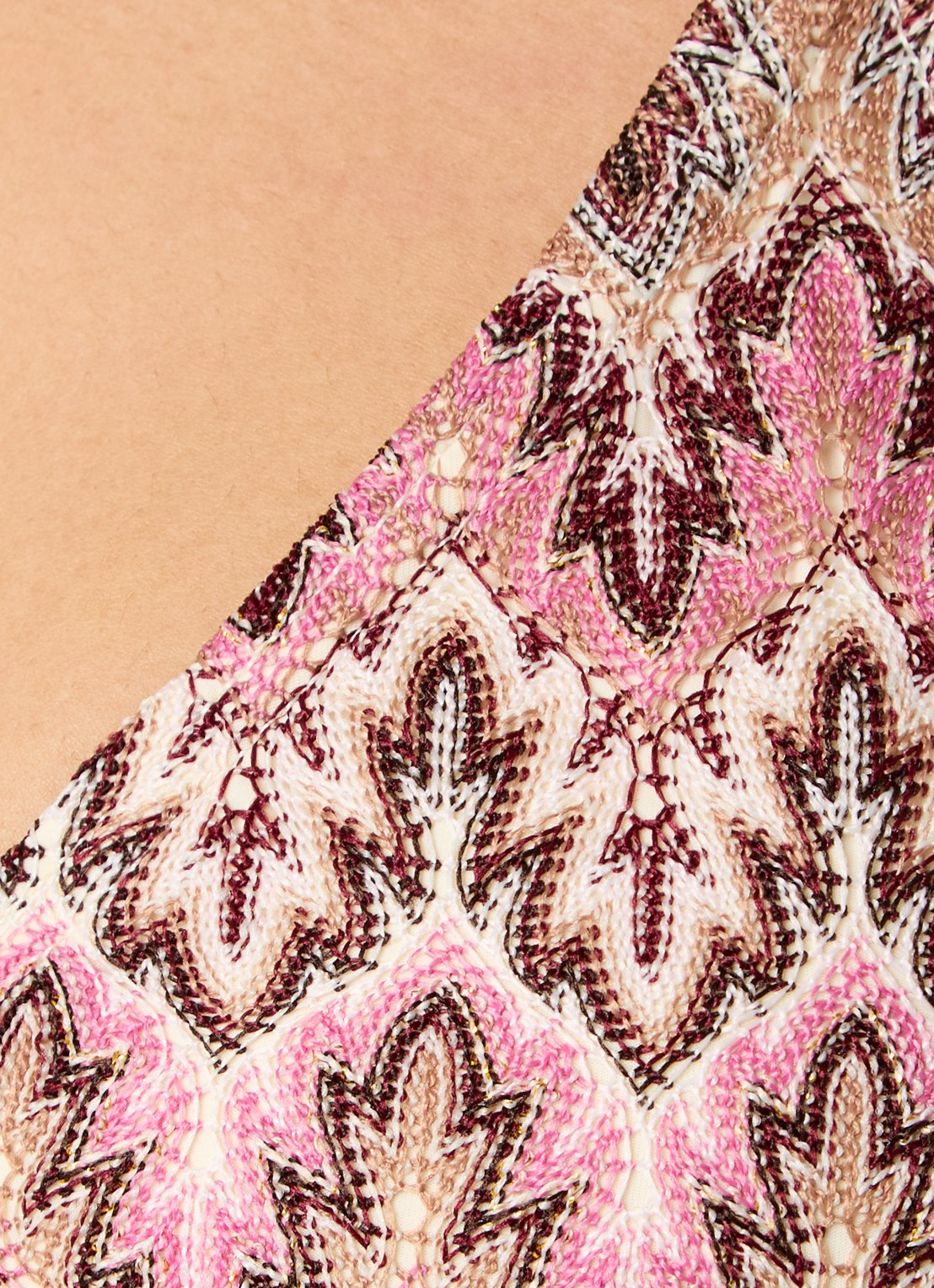 Becksöndergaard Amber Bel triangel bikinitop met uitneembare vulling - detail 5 bruin
