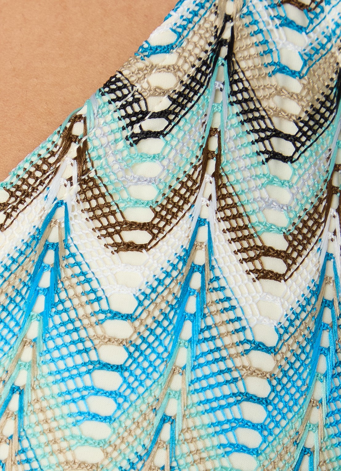 Becksöndergaard Amber Bel triangel bikinitop met uitneembare vulling - detail 2 blauw