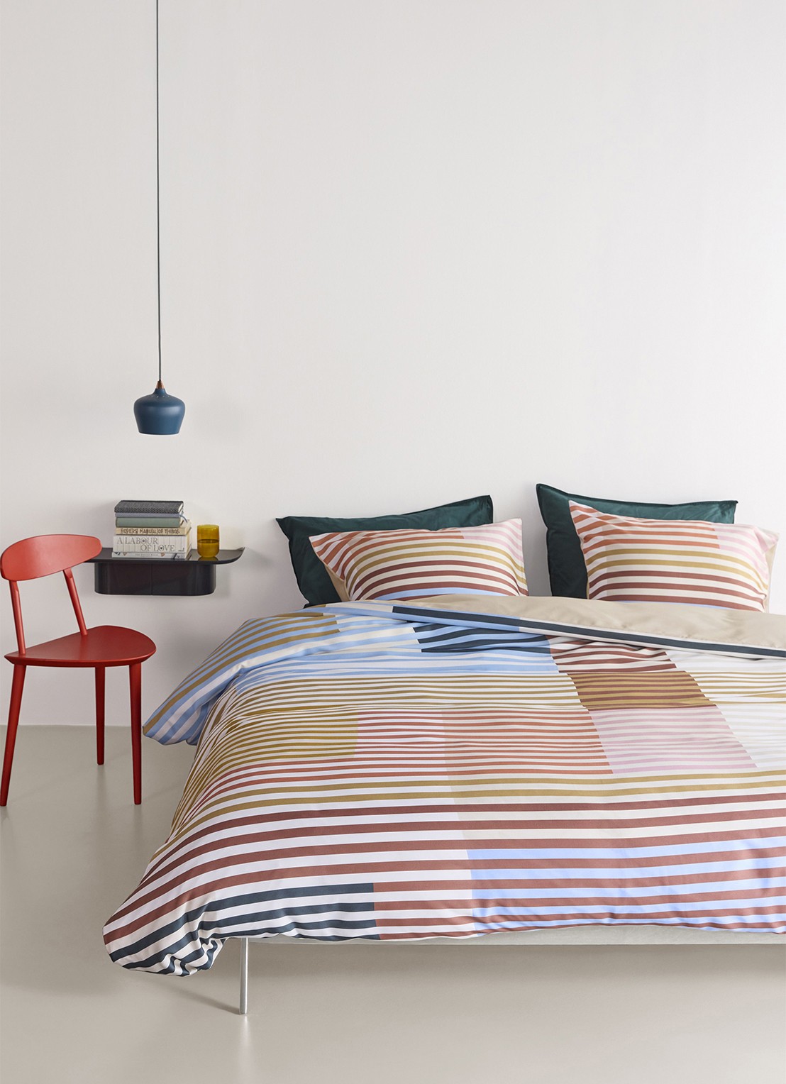 BeddingHouse Dutch Design Ginze dekbedovertrekset - inclusief kussenslopen - voorkant 2 multicolor
