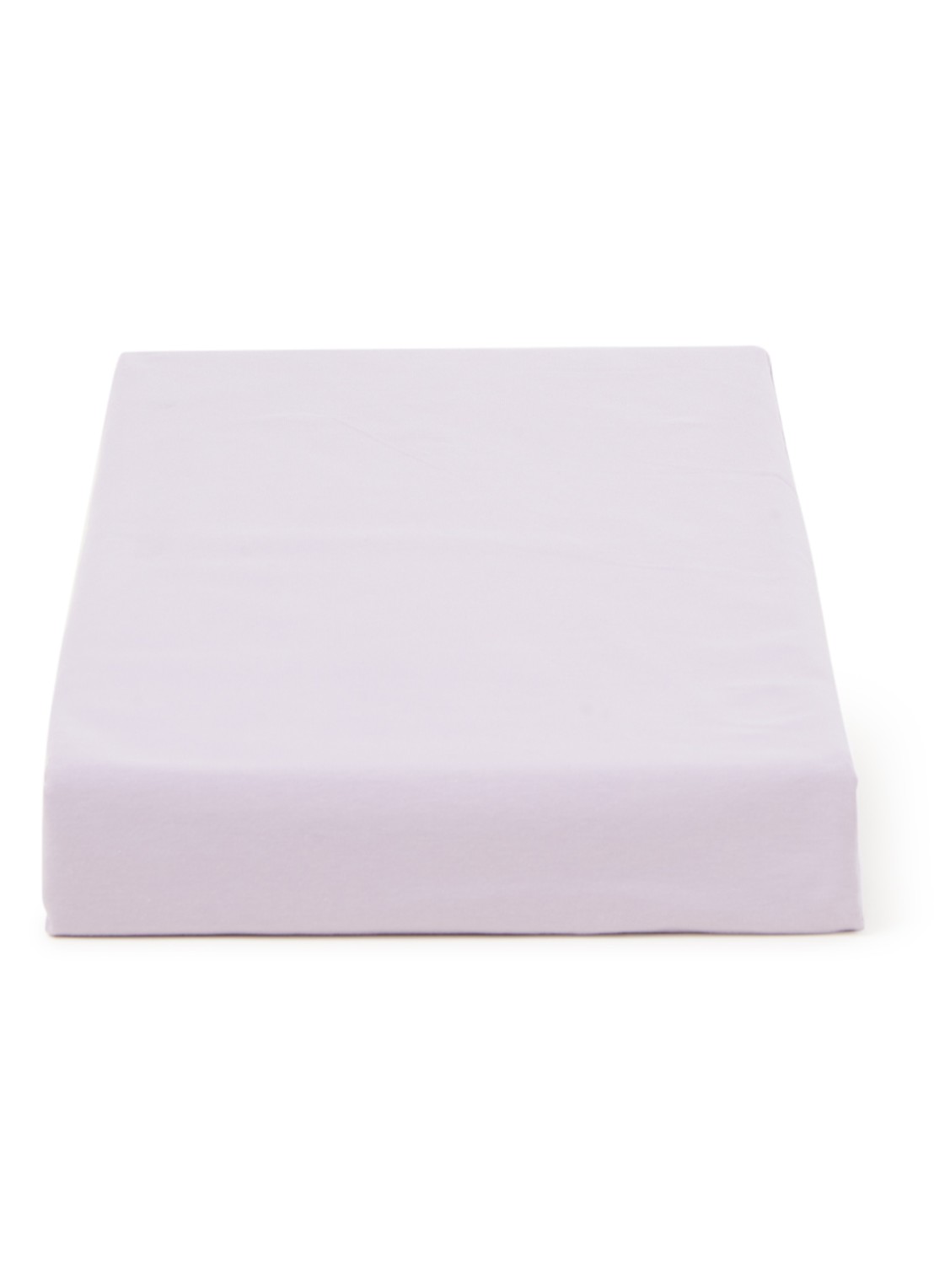 BeddingHouse Dutch Design Hoeslaken van  katoenblend, hoekhoogte 28 cm - voorkant lila