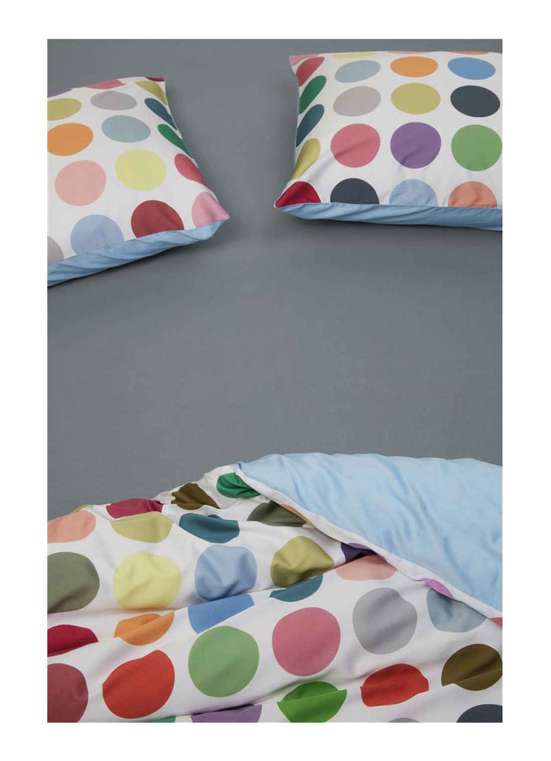 BeddingHouse Dutch Design Hoeslaken van  katoenblend, hoekhoogte 28 cm - detail 7 blauwgrijs