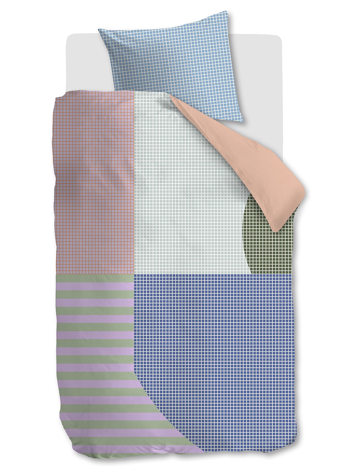 BeddingHouse Dutch Design La Rambla dekbedovertrekset - inclusief kussenslopen - voorkant 6 multicolor