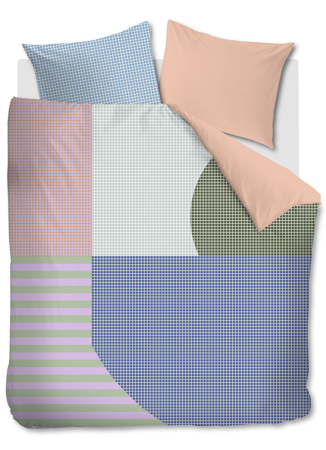 BeddingHouse Dutch Design La Rambla dekbedovertrekset - inclusief kussenslopen - voorkant 8 multicolor