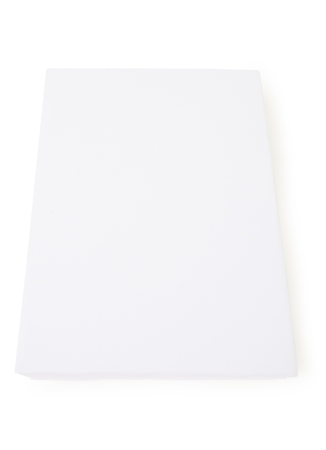 Beddinghouse Jersey splittopper hoeslaken in katoenblend, hoekhoogte 12 cm  - voorkant wit