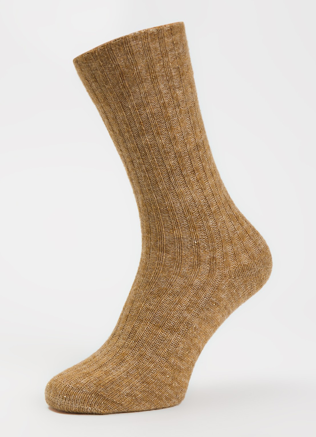 Bellerose Boti sokken in alpaca wolblend - detail 3 beige