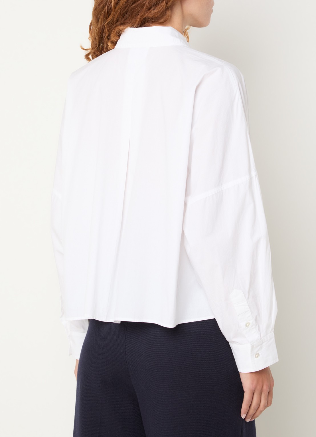 Bellerose Candice blouse met kraag - achterkant 2 wit