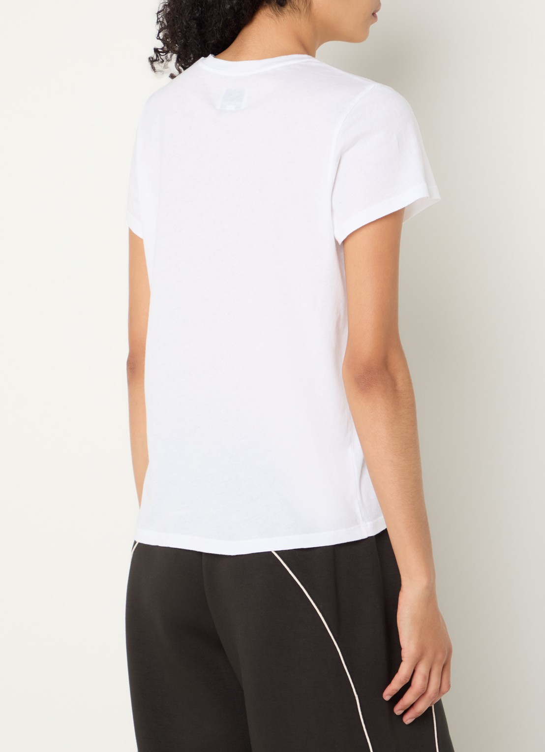 Bellerose Covi T-shirt met ronde hals - achterkant 2 wit