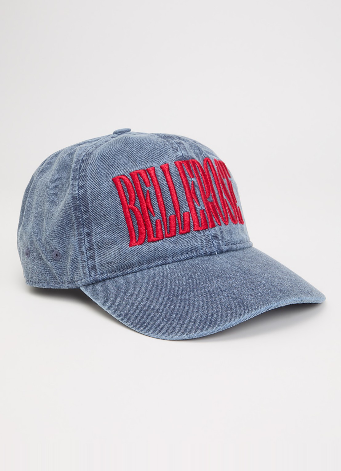 Bellerose Damon pet met logoborduring - voorkant blauw