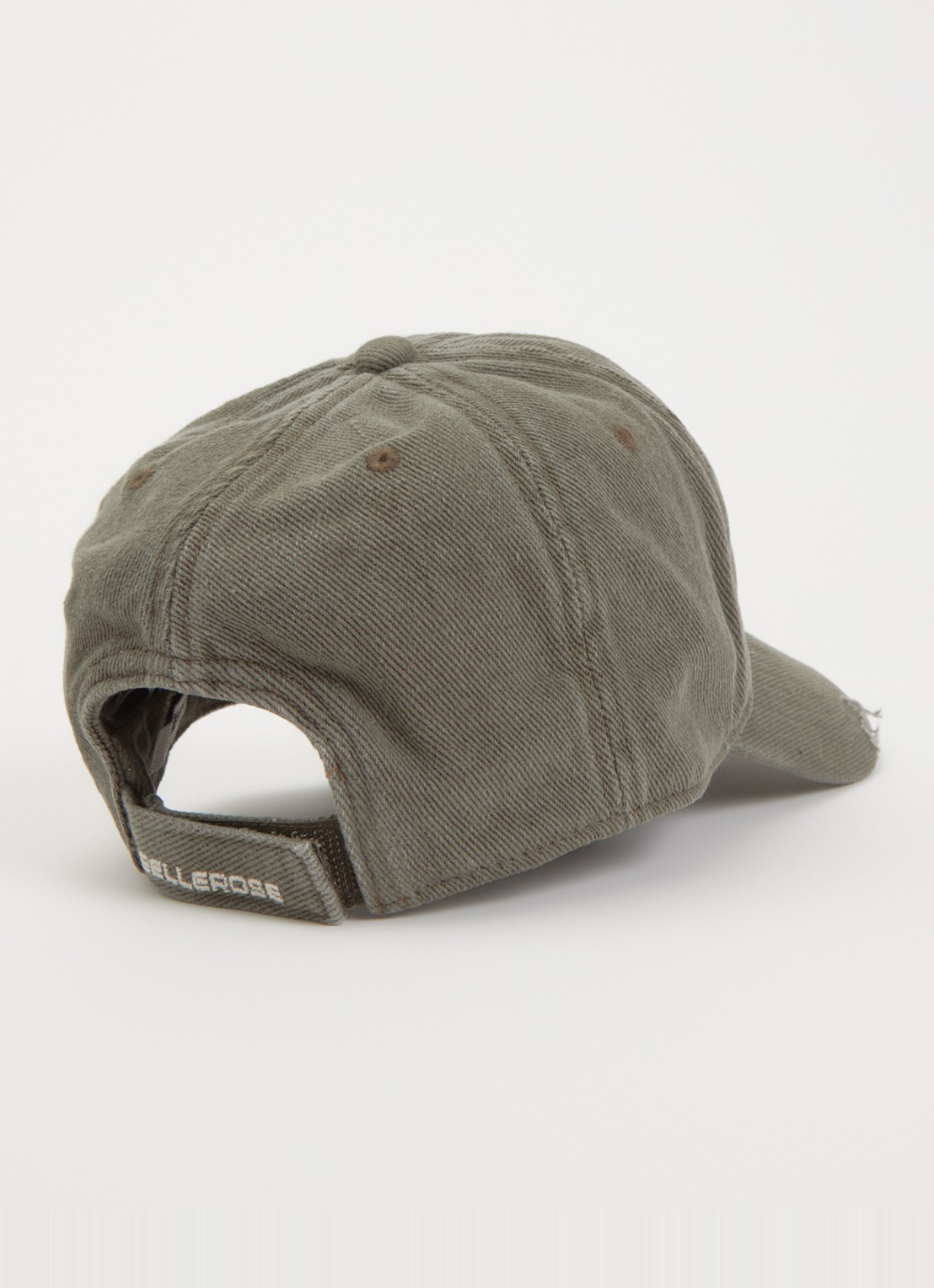 Bellerose Dasket pet met borduring - detail 2 olijfgroen