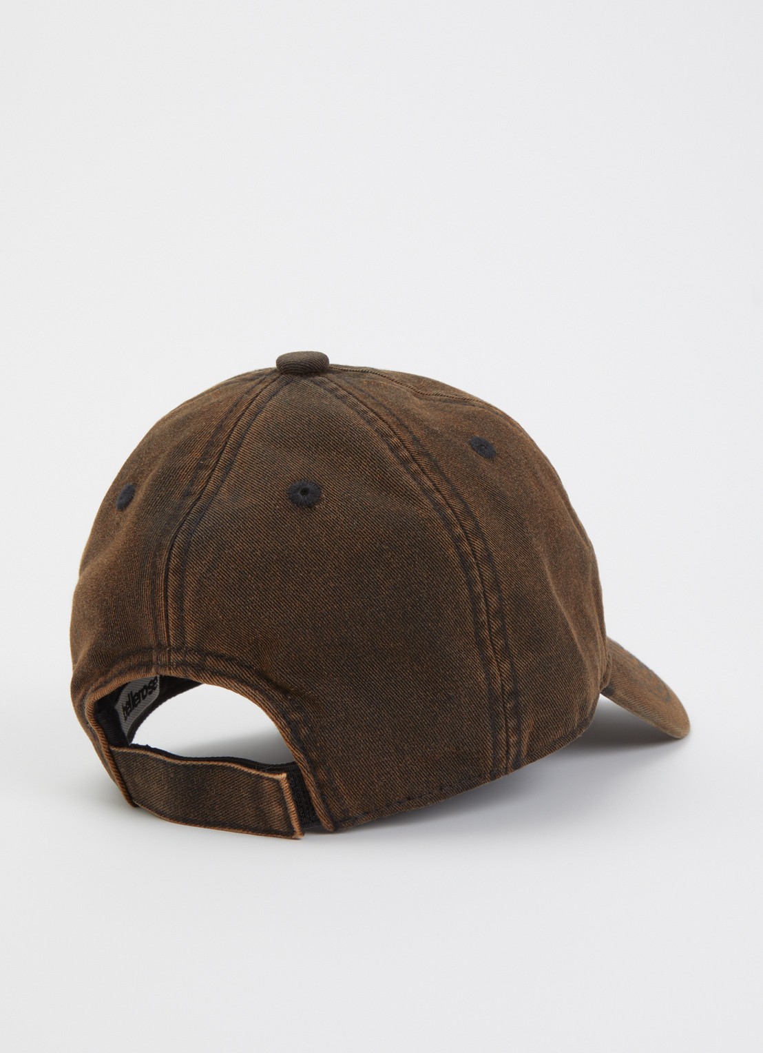 Bellerose Diesel pet met borduring - detail 2 zwart