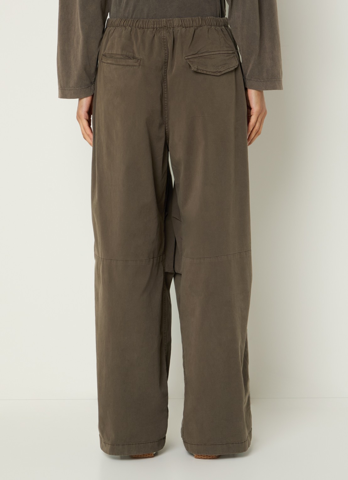 Bellerose Flames longsleeve met ronde hals - achterkant 3 bruin