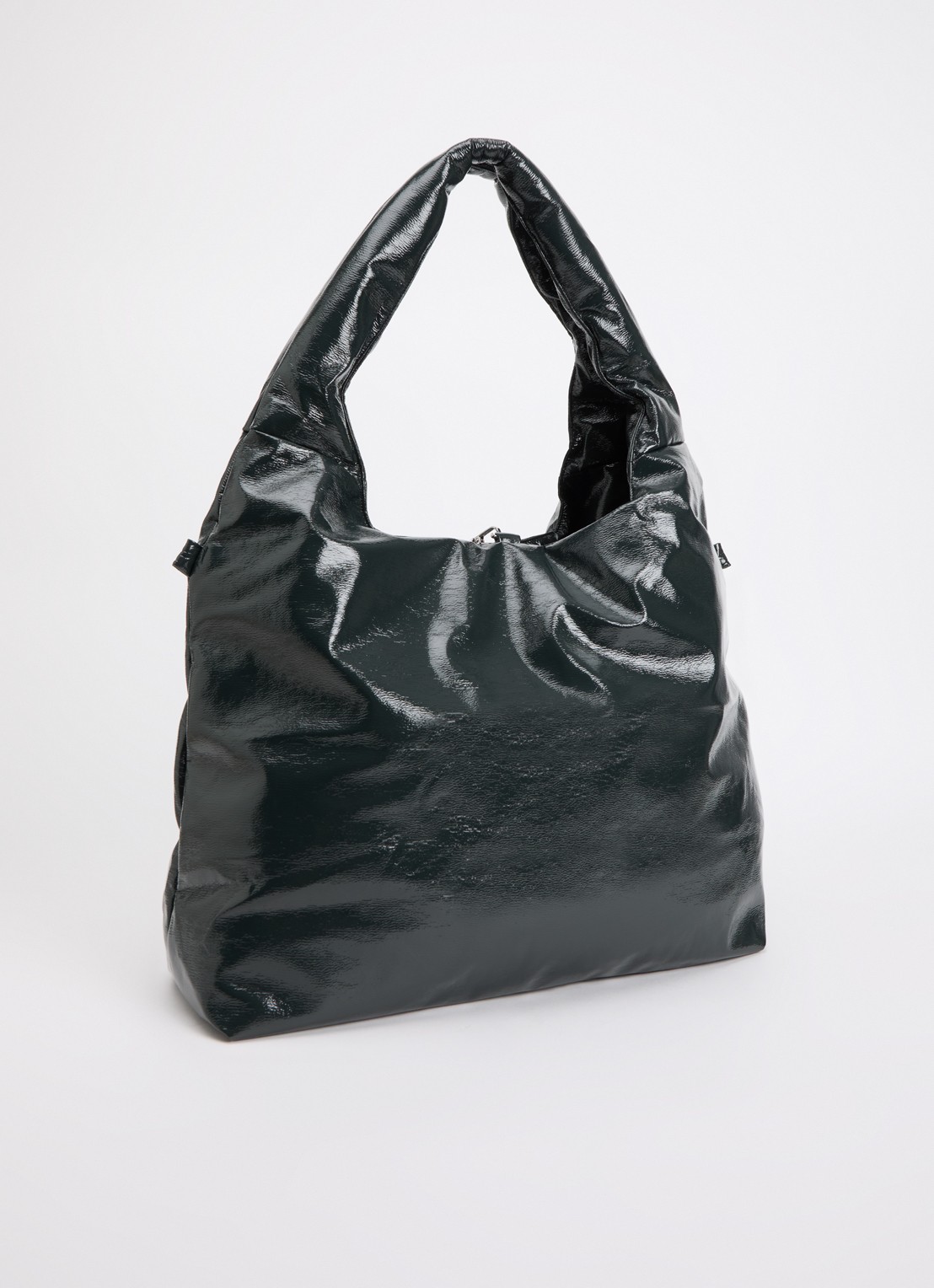Bellerose Helbi schoudertas met afneembare schouderriem - achterkant antraciet