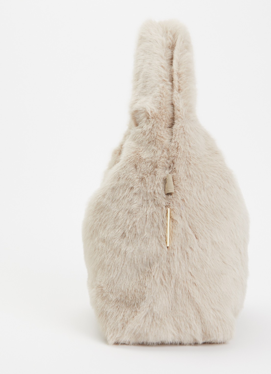 Bellerose Helga handtas van imitatiebont  - detail 4 beige