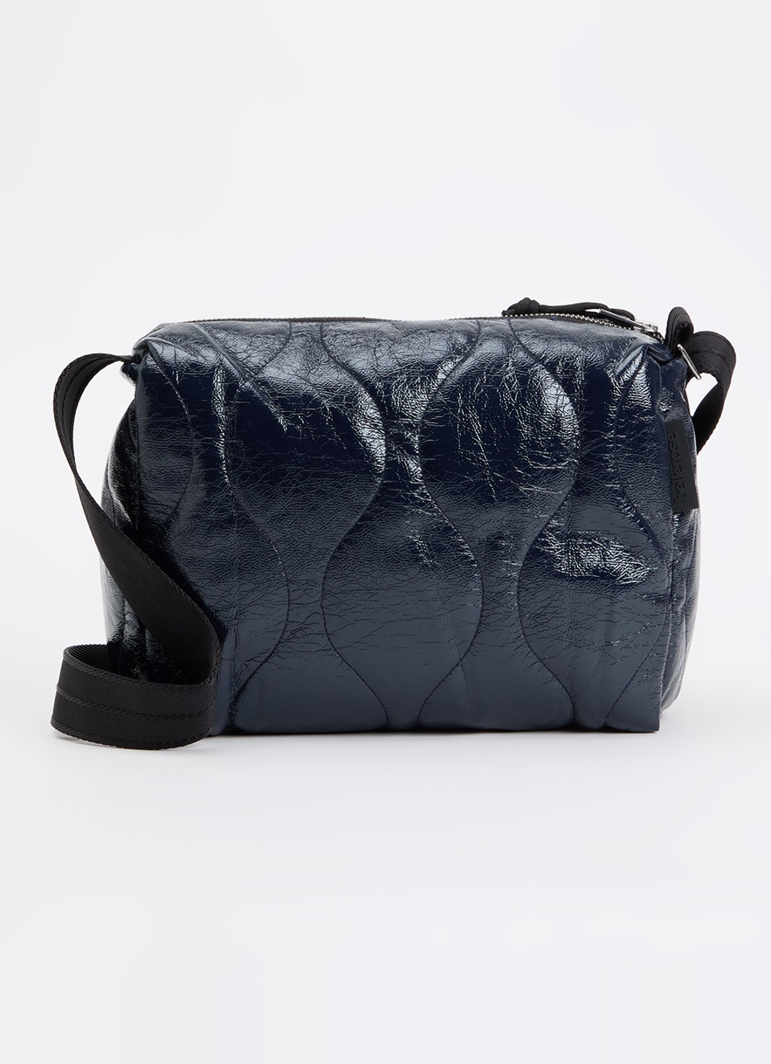 Bellerose Hobbes crossbodytas met verstelbare schouderriem - voorkant donkerblauw