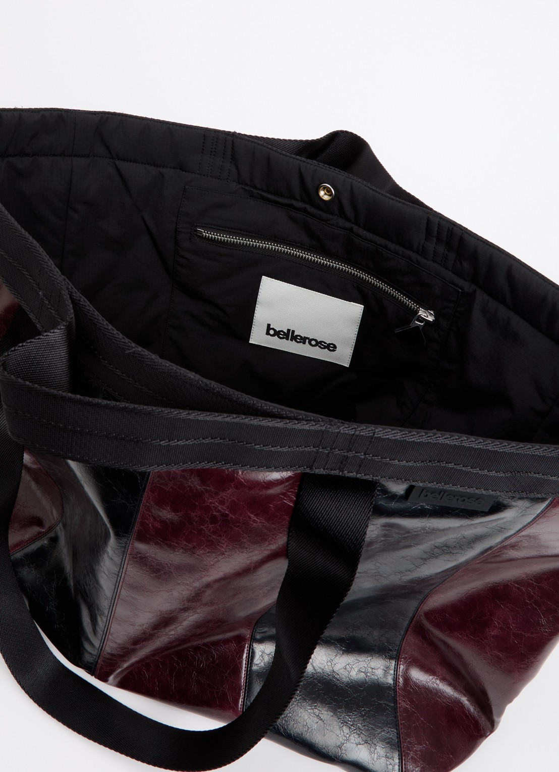 Bellerose Homty schoudertas - detail 3 zwart