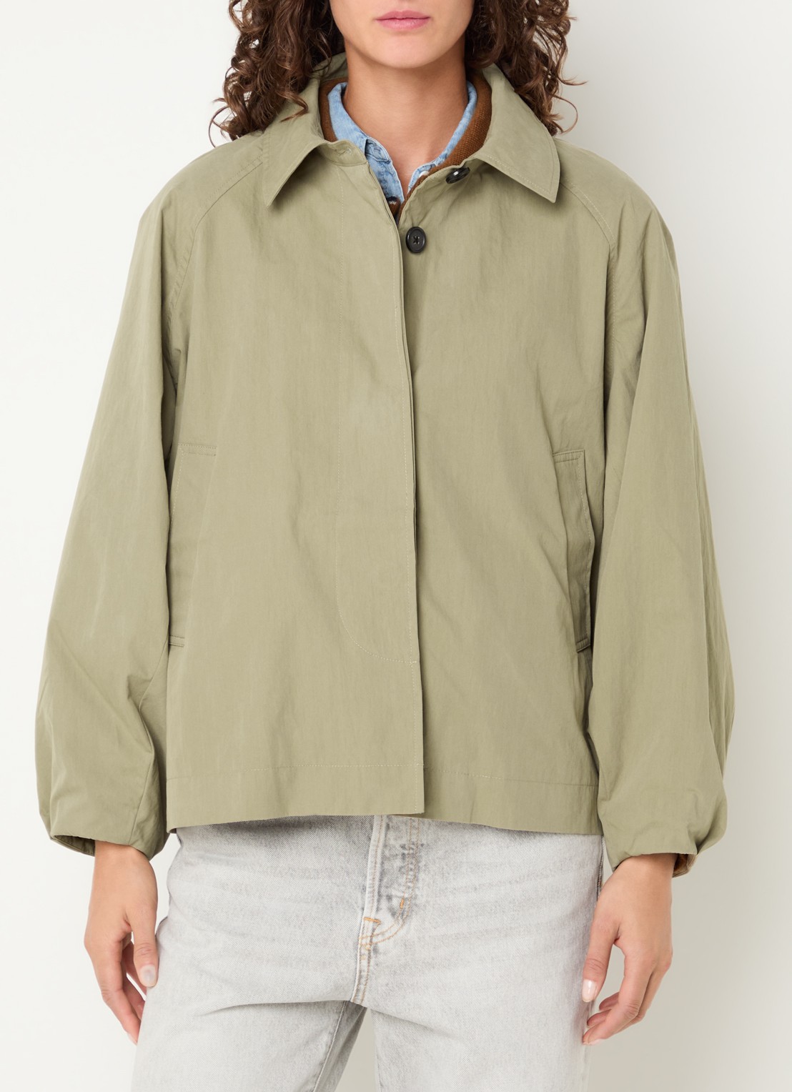 Bellerose Jodie jack met steekzakken  - detail zwart