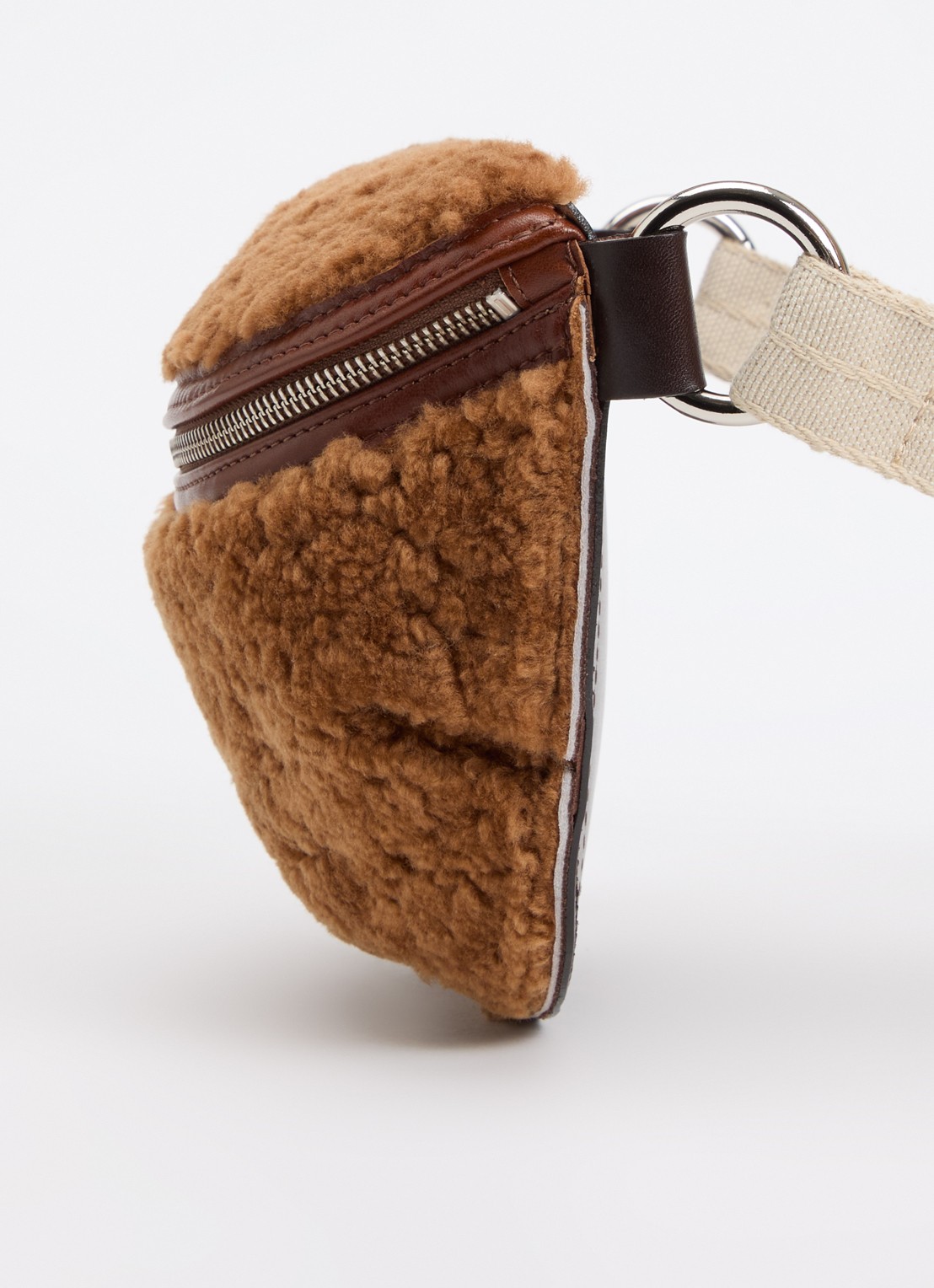 Bellerose Rosie crossbodytas met afneembare schouderriem - detail 3 camel