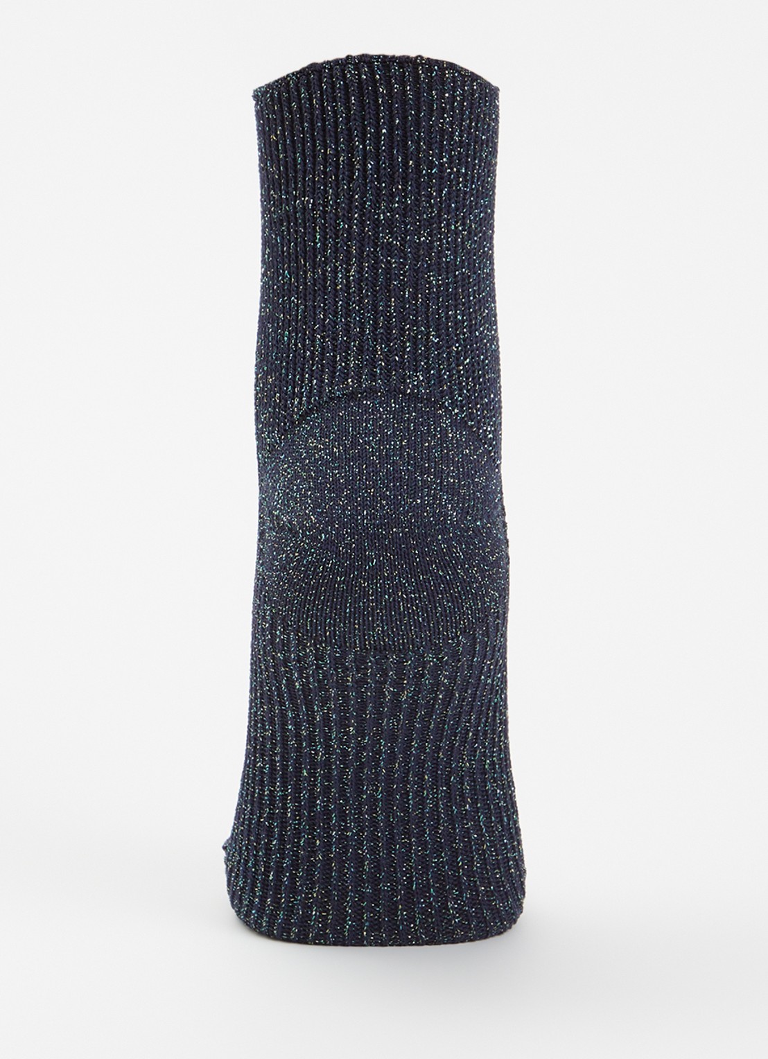 Bellerose Sokken met glitter  - voorkant 2 donkerblauw